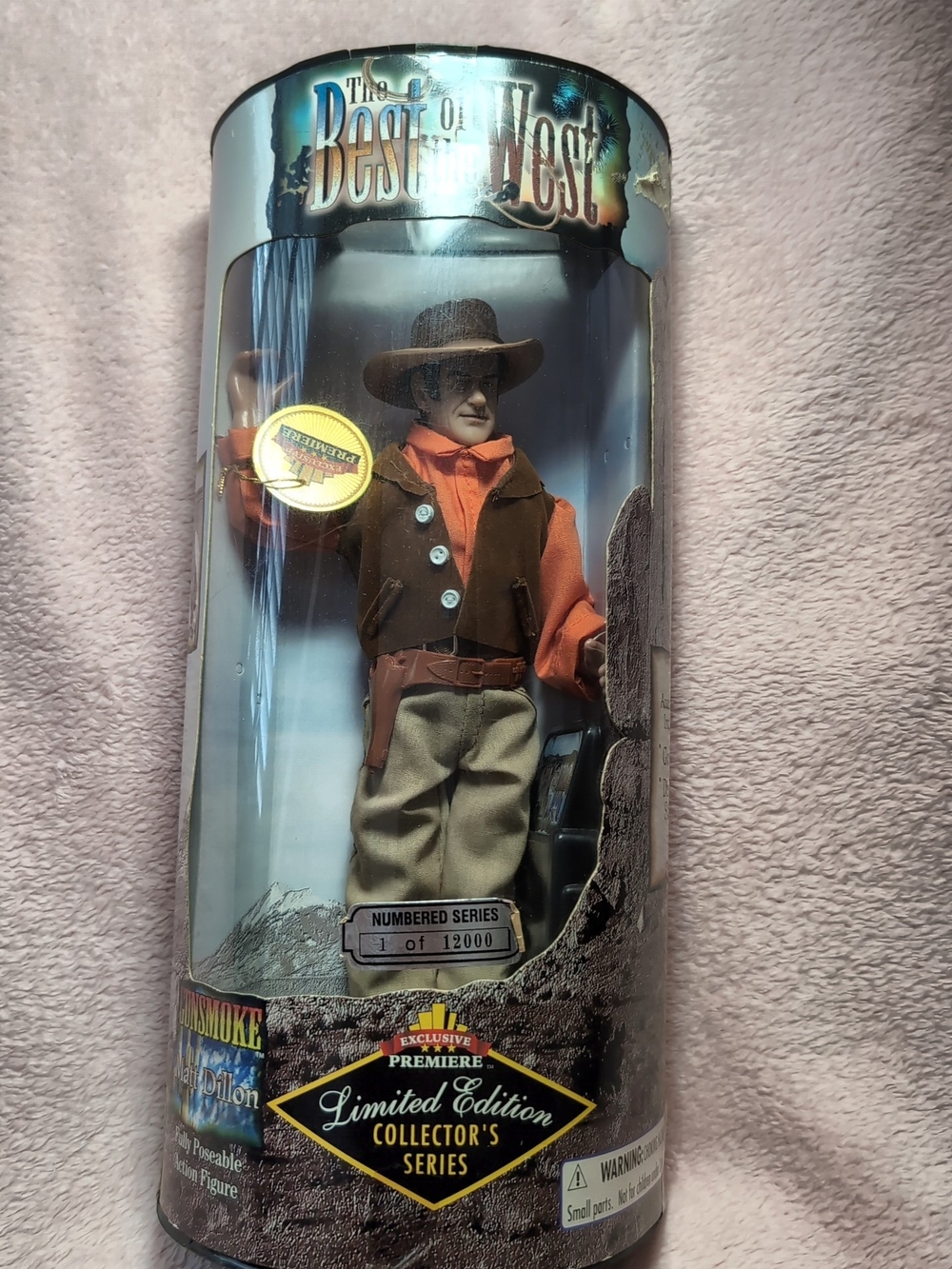 Vintage The Best of the West Limited Edition Cowboy Figure - Matt Dillon 1997